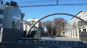 TUA gate, new building, and BASE