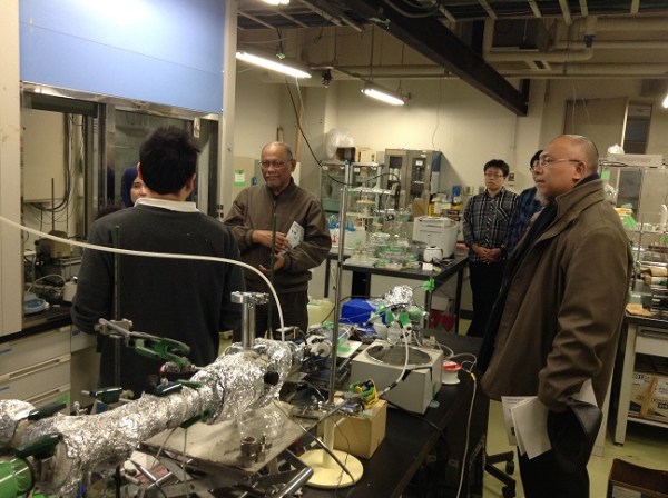 Welcomed Prof. Wan Ramli Wan Daud (Univ. Kebangsaan Malaysia)