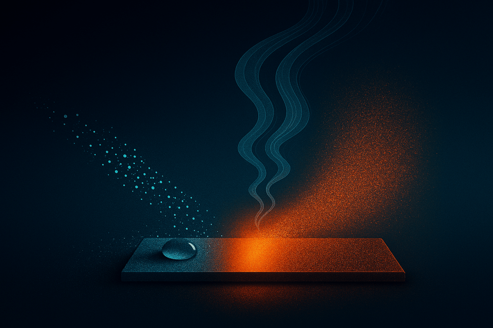 熱い基板上の“ミストの流れ”を利用したナノ材料合成: Nanomaterial Synthesis Using Mist & Airflow above a  Heated Plate