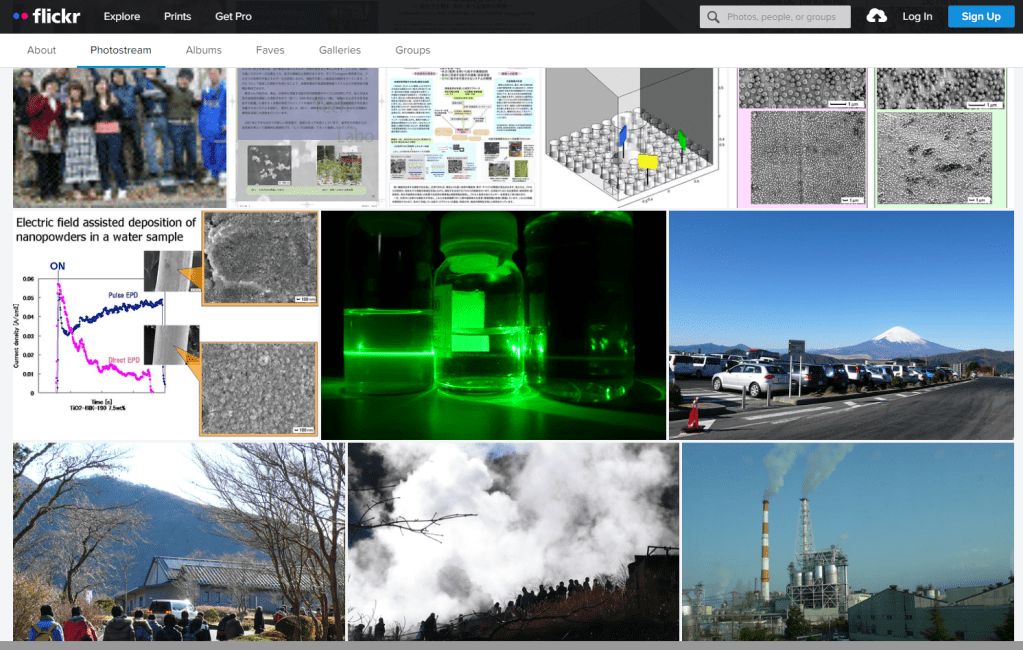 Collection images at Flickr